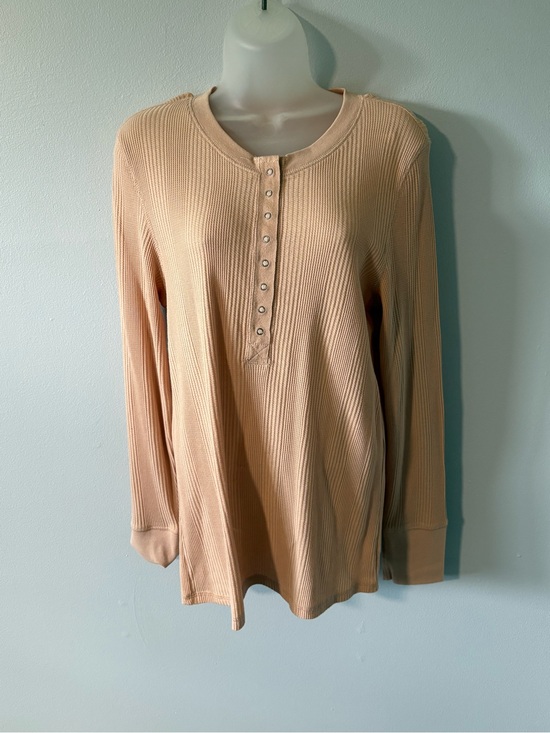 aerie Tops - Aerie • Snap Henley Long Sleeve Top